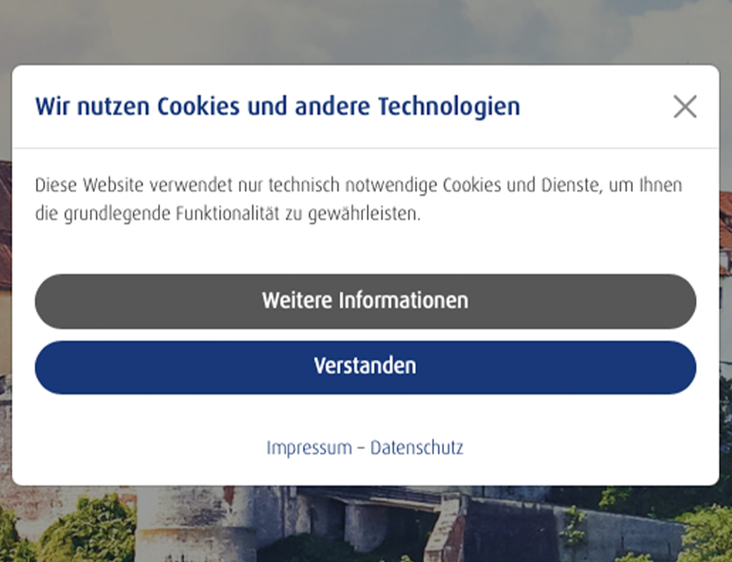 Bild vom Feld Cookies